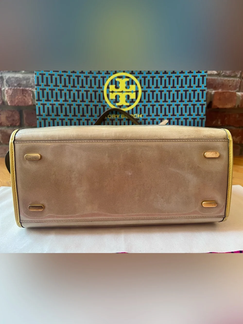 Tory Burch Lee Radziwill Raincoat Double Bag